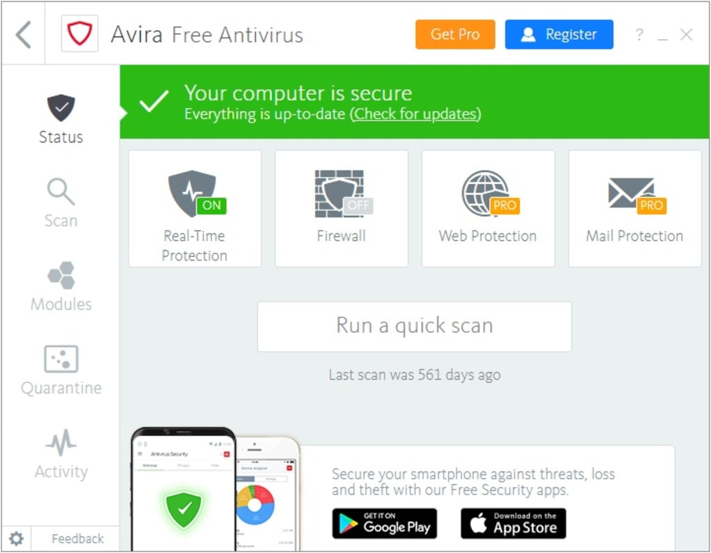 avira antivirus app free download